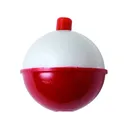 Eagle Claw Snap-On Round Floats 1" Red/White - Eagle Claw
