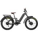 Rambo Hellcat FS Electric Hunting Bike AWD Dual Motor 1000W 20Ah Battery Gunmetal Grey - Rambo Bikes