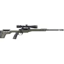 MDT HNT26 Chassis System Remington 700 Short Action Right Hand Fixed Standard Magnesium, Carbon Fiber Green - MDT