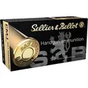 Sellier & Bellot 357 Magnum Ammo 158 Grain Full Metal Jacket Case of 1000 (20 Boxes of 50) - Sellier & Bellot