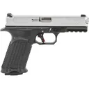 BUL Armory Axe Cleaver 9mm Luger Pistol 4.49" Barrel 17+1 Round Silver Slide Black Grip Black Frame - BUL ARMORY USA