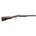 Chiappa Double Badger Over Under 22 Winchester Magnum Rimfire (WMR) Shotgun 19" Blued Barrel Hardwood Field Stock - Chiappa Firearms