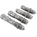 Lyman Stainless Pro 308 Winchester Sizing, Neck Expanding, Bullet Seating, Taper Crimp 4 Die Set - Lyman