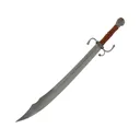 Cold Steel Italian Storta Sword 25.5" 1060 Carbon Steel Blade Hardwood Handle - Cold Steel
