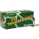 Remington Thunderbolt 22LR Ammo 40 Grain Round Nose Case of 5000 (100 Boxes of 50) - Remington