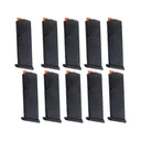 Glock 17, 34, 45 Gen 5 Magazine 9mm Luger 17-Round Polymer Black 10PK - Glock