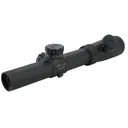 Leatherwood Hi-Lux CMR-AK762 Rifle Scope 1-4x 24mm Illuminated Green CMR-AK762 Ballistic Reticle Matte Black - Leatherwood Hi-Lux