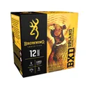 Browning BXD Upland 12 Gauge Ammo 3" #5 Nickel Plated Lead Shot 1-5/8 oz Case of 250 (10 Boxes of 25) - Browning
