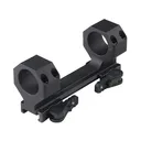 American Defense Delta 1- Piece QD Scope Mount Picatinny with 30mm Rings AR-15 Matte Black - American Defense Manufacturing