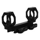 American Defense Recon-SW QD 1-Piece Picatinny Scope Mount 30mm Rings AR-15 Matte Black - American Defense