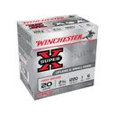 Winchester Super X High Brass 20 Gauge Ammo 2-3/4" #6 Lead Shot 1 oz Case of 250 (10 Boxes of 25) - Winchester