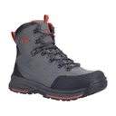 Simms Freestone Rubber Wading Boots Synthetic Gunmetal Men's 8 D - Simms