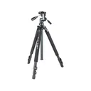 Slik Pro 700 DX Aluminum Tripod Legs with 700 DX Pan/Tilt Head Black - Slik Tripods & Heads