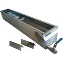 Big Jim's Parkerizing Tank 40"x6"x6" with Stand and Ball Valve - Big Jim's