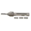 PTG 60-Degree Center Reamer with 22 Caliber to 6mm 4 Pilot Set (.217, .218, .219, .236) - Ptg