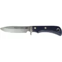 Knives of Alaska Magnum Alaskan Fixed Blade Knife 4.5" Drop Point D2 Bead Blasted Blade Rubber Handle Black - Knives Of Alaska