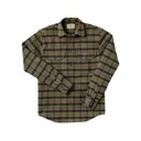 Filson Men's Alaskan Guide Long Sleeve Shirt Otter Green/Black Plaid XL - Filson