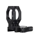 American Defense AD-68 30mm Quick-Release Picatinny Ring Red Dot Mount Matte Black Medium - American Defense Manufacturing