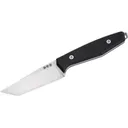 Boker Knives AK1 Fixed Blade Knife 2.99" Tanto Point N690 Satin Blade G-10 Handle Black - Boker Knives