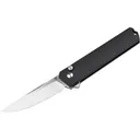Boker Knives Kwaiken Compact Pocket Knife 3.03" Drop Point CPM MagnaCut Satin Blade Aluminum Handle Black - Boker