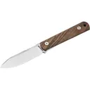 Boker Knives BFF Packlite Fixed Blade Knife 2.68" Drop Point CPM MagnaCut Stonewashed Blade Walnut Handle - Boker