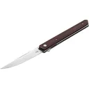 Boker Knives Kwaiken Air Pocket Knife 3.54" Drop Point VG-10 Satin Blade Cocobolo Handle Wood - Boker