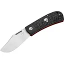Boker Knives Bad Guy Pocket Knife 3.54" Clip Point D2 Satin Blade G-10 Handle Black - Boker