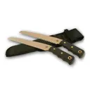 Knives of Alaska Bone/Wood Saw Combination Fixed Blade Saw Set 8" SK5 Steel Blade SureGrip Handle Black - Knives Of Alaska