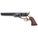 Pietta 1851 Reb Nord Navy Confederate Black Powder Revolver 36 Caliber 7.5" Blued Barrel Brass Frame Walnut Grip - Pietta