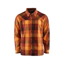 Grundens Men's Bankside Lined Shirt Jacket Lobster Plaid XL - Grundens