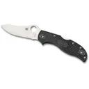 Spyderco Stretch 2 Folding Knife 3.45" Drop Point VG-10 Stainless Steel Blade FRN Handle Black - Spyderco