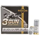 Fiocchi 3-Gun 12 Gauge Ammo 2-3/4" #7-1/2 Lead Shot 1-1/8 oz Case of 250 (10 Boxes of 25) - Fiocchi Ammo
