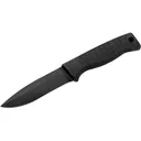 HK MP7 Personal Duty Fixed Blade Knife 4.4" Drop Point Sandvik 14C28N Black Blade Fiberglass Reinforced Nylon (FRN) Handle Black - Boker