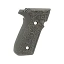 Hogue Extreme Series Grips for Sig P229 Contour Classic Inverse Checkered G10 GMascus Gray - Hogue