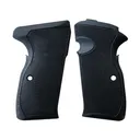 Hogue Extreme Series Grips for Sig P210 American Model Non-Ambidextrous Checkered G10 Black - Hogue
