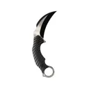 Skallywag Tactical Deep 6 Karambit Fixed Blade Knife 5" Karambit 440C Black PVD Blade G-10 Handle Black - Skallywag Tactical