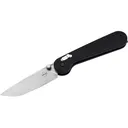 Boker Knives Hebdo Pocket Knife 2.83" Drop Point Nitro-V Stonewashed Blade G-10 Handle Black - Boker
