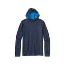Orvis Men's Sun Defense Printed Hoodie True Navy/Permit XL - Orvis