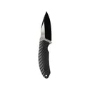 Skallywag Tactical Crows Nest Fixed Blade Knife 3.5" Drop Point 440C Black PVD Blade G-10 Handle Black - Skallywag Tactical