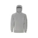 Grundens Men's Dillingham Tech Hoodie Metal Heather Small - Grundens