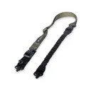 CrossTac Tactical Single/Double Point Rifle Sling with QD Swivel Nylon Bungee Olive Drab - Crosstac