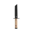 SOG BAR15T Tanto Bayonet Fixed Blade Knife 7.1" Tanto Point AUS-9 Black PVD Blade G-10 Handle Flat Dark Earth - SOG Knives