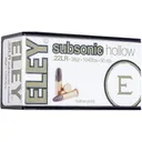 Eley Subsonic 22LR Ammo 38 Grain Lead Hollow Point Box of 500 (10 Boxes of 50) - Eley