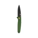 SOG Twitch III Assisted Opening Pocket Knife 3.1" Drop Point 154CM Titanium Nitride Blade Aluminum Handle Forest Green - SOG Knives