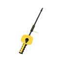 Bore Tech Patch Guide Bore Guide 17 to 25 Caliber Aluminum Black with Gold Patch Shelf - Bore Tech