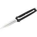 Boker Knives Slike Pocket Knife 2.99" Dagger D2 Satin Blade G-10 Handle Black - Boker