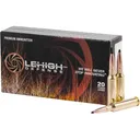 Lehigh Defense Tipped Maximum Expansion 6.5 Creedmoor Ammo 120 Grain Polymer Tip Lead Free Box of 20 - Lehigh Defense