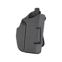 Safariland 7371V2 7TS ALS Micro OWB Holster Left Hand Glock 43, 43X, Springfield Hellcat Polymer Black - Safariland