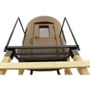 Banks Outdoors Box Blind Deck Plate Steel Black - Banks Outdoors