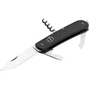 Boker Knives Tech Tool City 2 Pocket Knife 2.8" Drop Point Sandvik 12C27 Satin Blade G-10 Handle Black - Boker